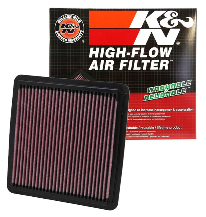 K&N 05-08 LGT / 08-11 WRX / STi Drop In Air Filter - Bull Strap