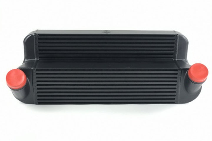 CSF 15-18 BMW M2 (F30/F32/F22/F87) N55 High Performance Stepped Core Bar/Plate Intercooler - Black - Bull Strap