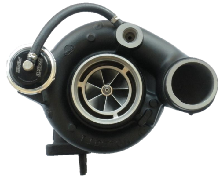 Fleece Performance 04.5-07 Dodge 5.9L Cummins 63mm Billet Holset Cheetah Turbocharger - Bull Strap