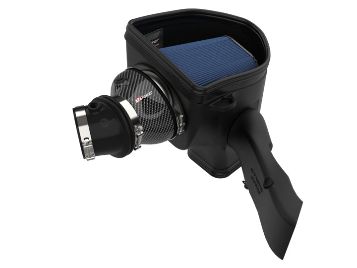 aFe Dodge Charger SRT Hellcat Redeye 21-23 V8-6.2L Track Series Stage-2 Carbon Fiber Intake Pro 5R - Bull Strap
