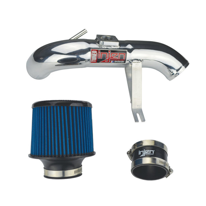 Injen 2015 Mitsubishi Lancer 2.4L 5spd Polished Short Ram Intake - Bull Strap