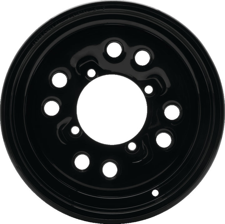 QuadBoss Steely Wheel 14X7 - 4+3 - 4/137 - Bull Strap