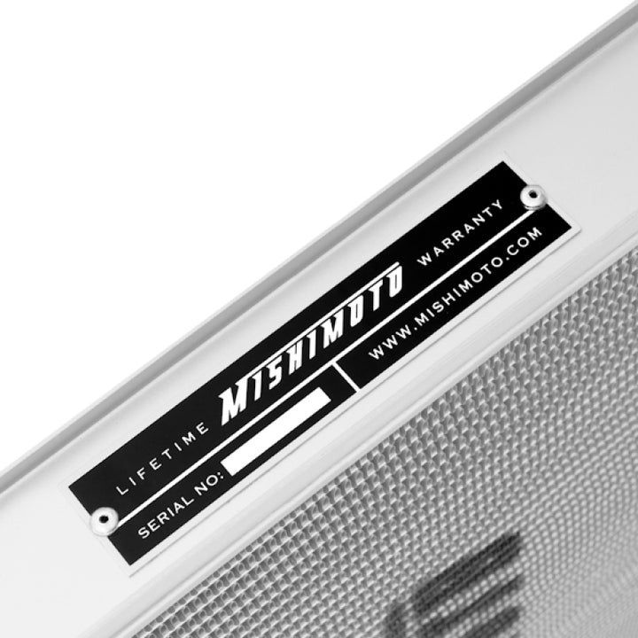 Mishimoto 91-99 Mitsubishi 3000GT Turbo Manual Aluminum Radiator - Bull Strap