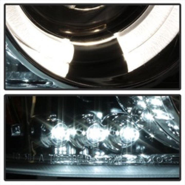 Spyder GMC Sierra 1500/2500/3500 99-06 Projector Headlights LED Halo LED Chrome PRO-YD-CDE00-HL-C - Bull Strap