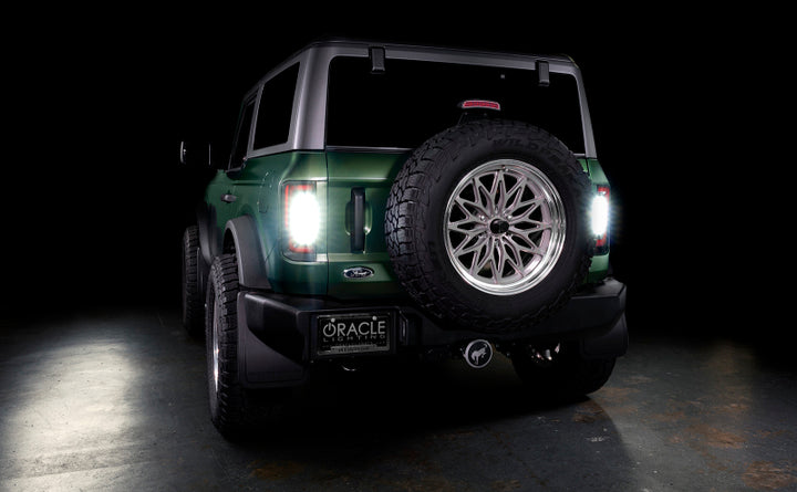 Oracle Lighting 21-22 Ford Bronco Flush Style LED Taillights - Bull Strap