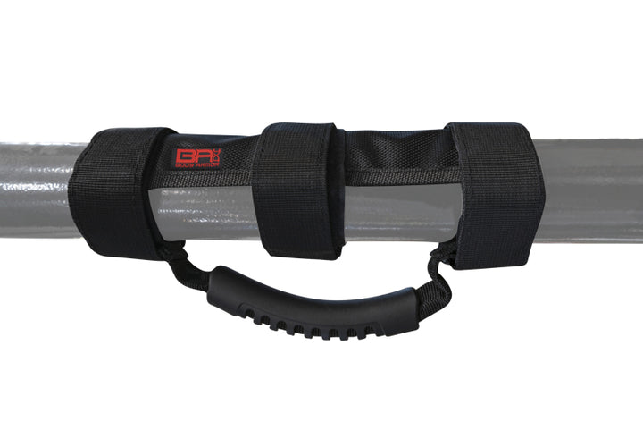Body Armor 4x4 2in-3in Roll Bar Grab Handle Pair - Bull Strap