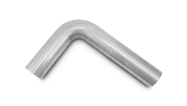 Vibrant 90 Degree Mandrel Bend 1.75in OD x 2in CLR 304 Stainless Steel Tubing - Bull Strap