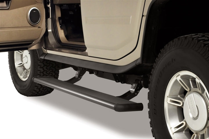 AMP Research 2003-2009 Hummer H2 PowerStep - Black - Bull Strap