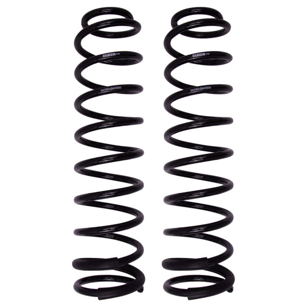 Bilstein 20-25 Jeep Gladiator / 18-25 Jeep Wrangler B12 (Special) Front Coil Springs - 1-2.5in Lift - Bull Strap
