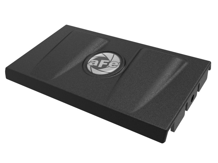 aFe Rapid Induction Intake System Cover, Black, 19-20 Ford Edge Ecoboost V6 2.7L (tt) - Bull Strap