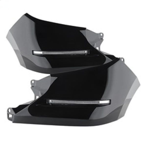 Spyder Toyota Tundra 14-16 Daytime LED Running Lights System - Blk FL-DRL-TTU2014-BK - Bull Strap