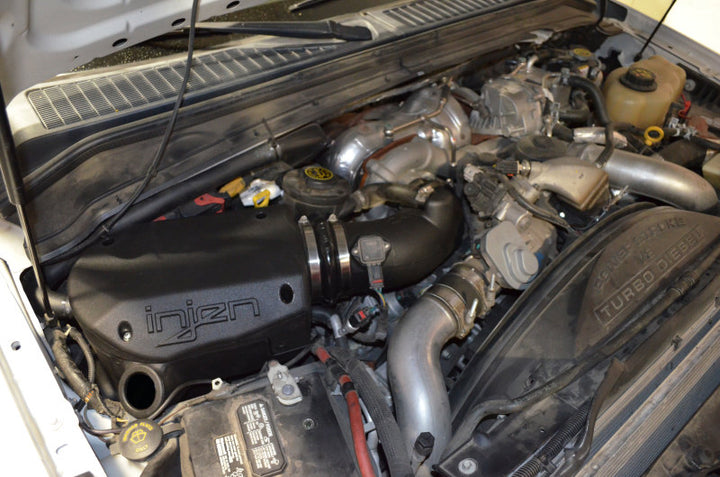 Injen 08-10 Ford F-250/F-350 6.4L Powerstroke Evolution Intake - Bull Strap