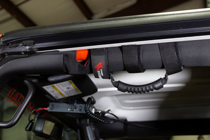 Fishbone Offroad Grab Handles w Three Straps - Bull Strap