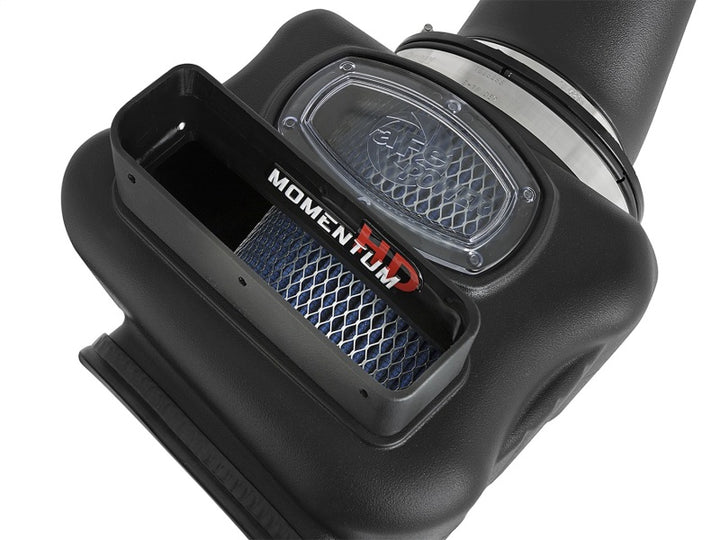 aFe Momentum HD Pro 10R Cold Air Intake System 2017 GM Diesel Trucks V8-6.6L L5P - Bull Strap