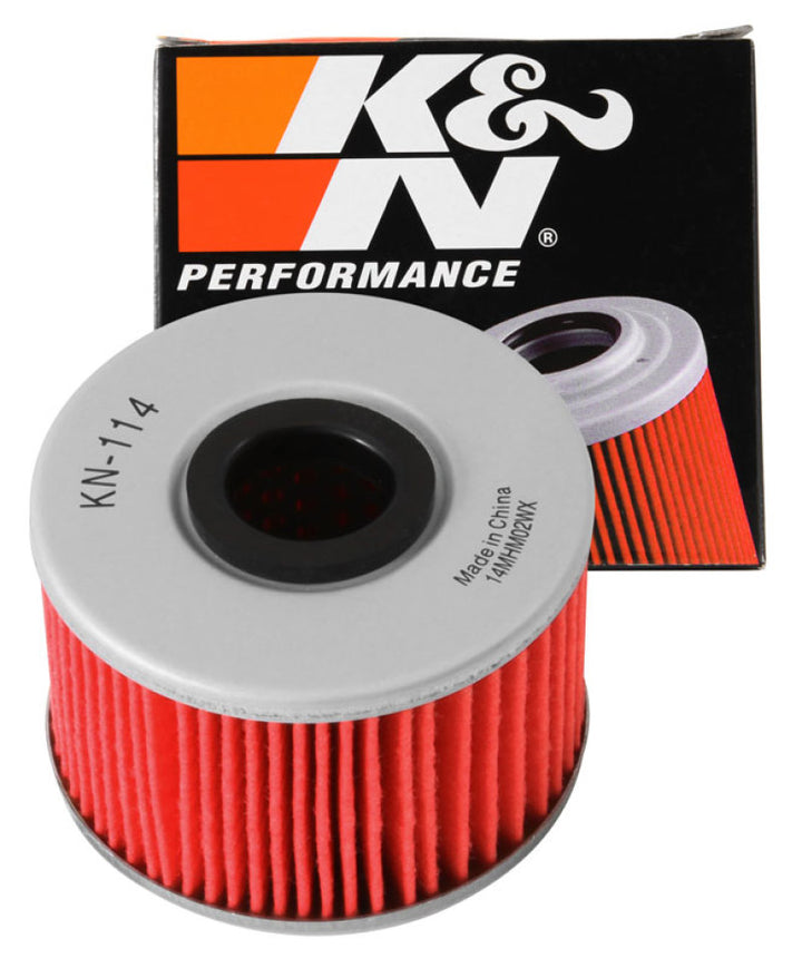 K&N Oil Filter Powersports Cartridge Oil Filter - Bull Strap