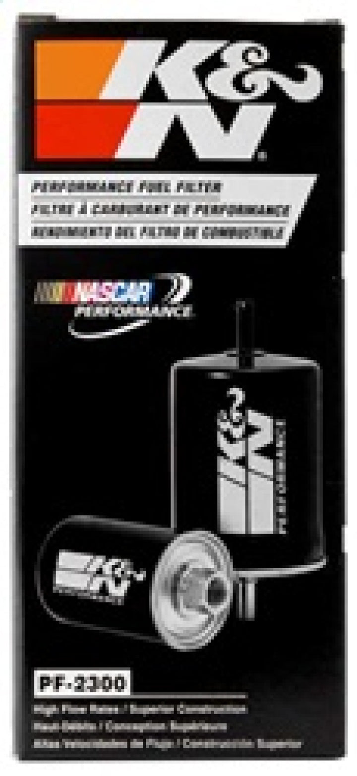 K&N Cellulose Media Fuel Filter 3in OD x 6.938in L - Bull Strap