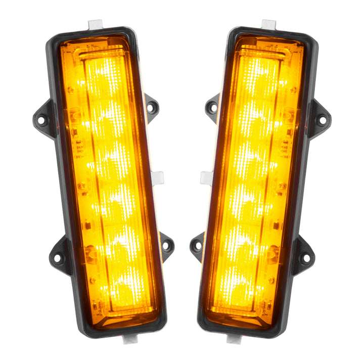 Oracle Lighting 21-23 Ford Bronco Dual Function Reverse LED Flush Taillight - Amber/Wht - Bull Strap