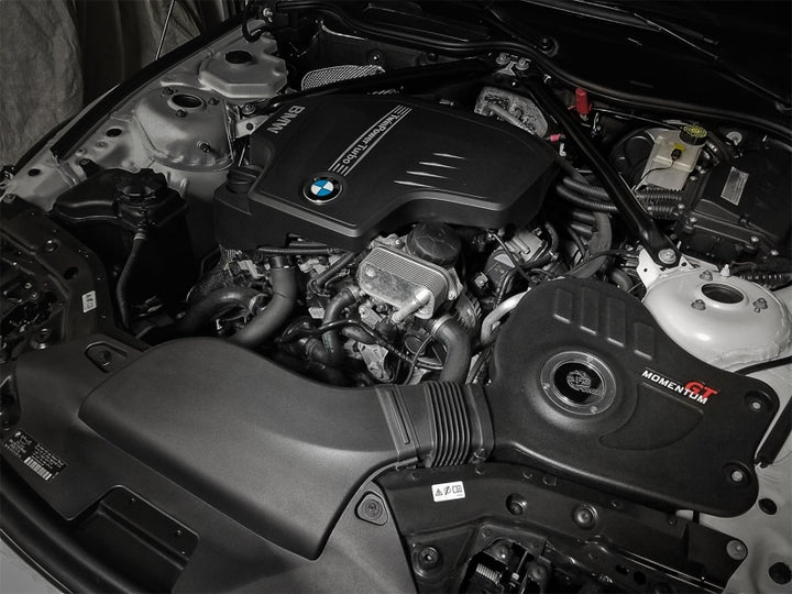 aFe Momentum GT Pro DRY S Cold Air Intake System 12-16 BMW Z4 28i/xi (E89) I4 2.0L (t) N20 - Bull Strap
