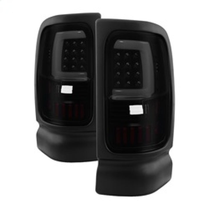 xTune Dodge Ram 1500 94-01 Tail Lights - Light Bar LED - Black ALT-ON-DRAM94V3-LBLED-BSM - Bull Strap