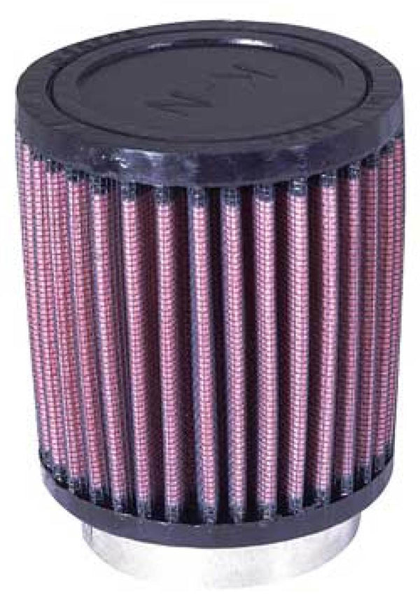 K&N Filter Universal Rubber Filter 2 1/4 inch Flange 3 1/2 inch OD 4 inch Height - Bull Strap