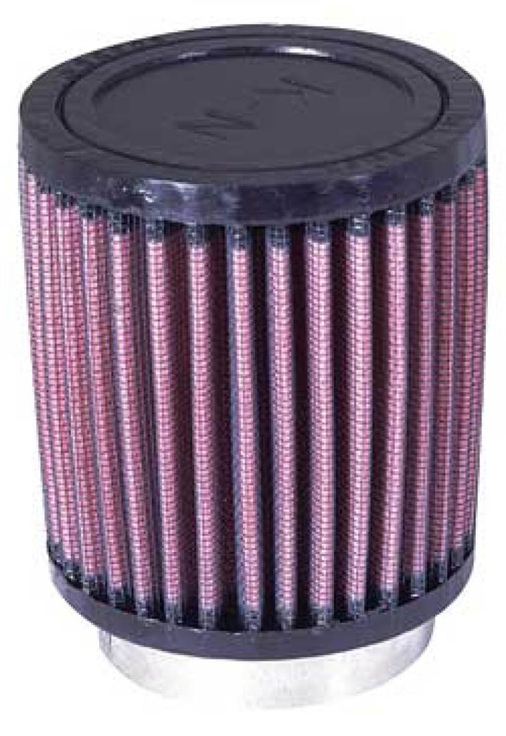 K&N Filter Universal Rubber Filter 2 1/4 inch Flange 3 1/2 inch OD 4 inch Height - Bull Strap