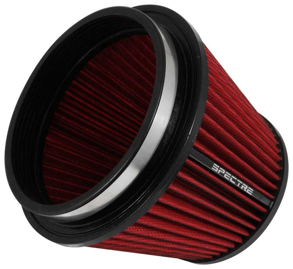 Spectre HPR Conical Air Filter 6in. Flange ID / 7.719in. Base OD / 5.219in. Top OD / 6.219in. H - Bull Strap