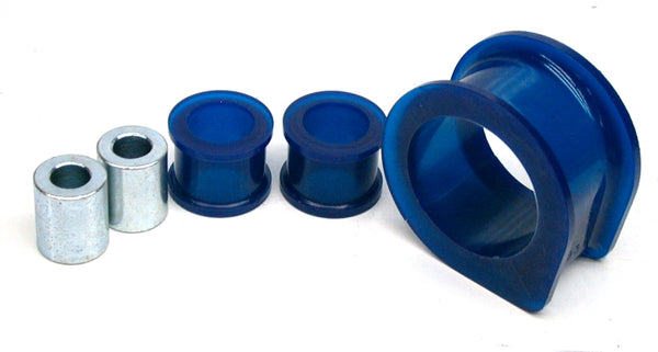 SuperPro 1993 Toyota Supra Twin Turbo Front Steering Rack and Pinion Mount Bushing Set (50mm) - Bull Strap
