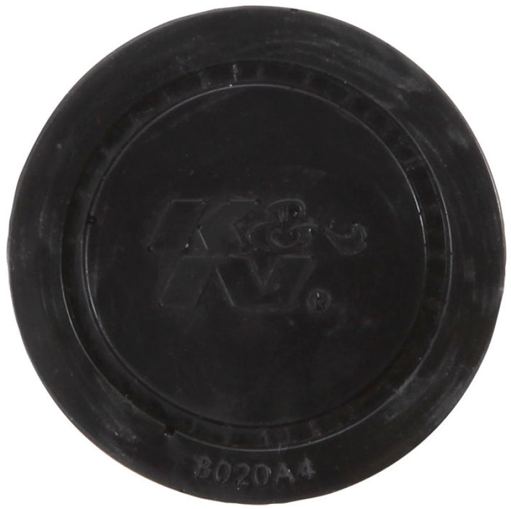 K&N Steel Base Crankcase Vent Filter .75in Vent OD x 2in OD x 1.5in Height - Bull Strap