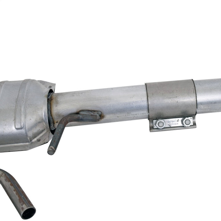 BBK 86-93 Mustang 5.0 High Flow X Pipe With Catalytic Converters - 2-1/2 - Bull Strap