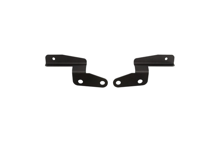 Rigid Industries 2018 Jeep JL - A-Pillar Mount Kit - Mounts Set of D / D-SS / SR-M / Ignite Series - Bull Strap