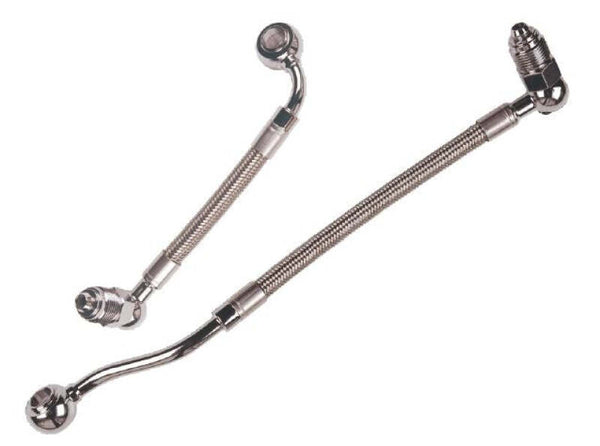 Goodridge 95-99 Harley-Davidson FLH / FLT Multi Model EFI Fuel Line Kit - Bull Strap