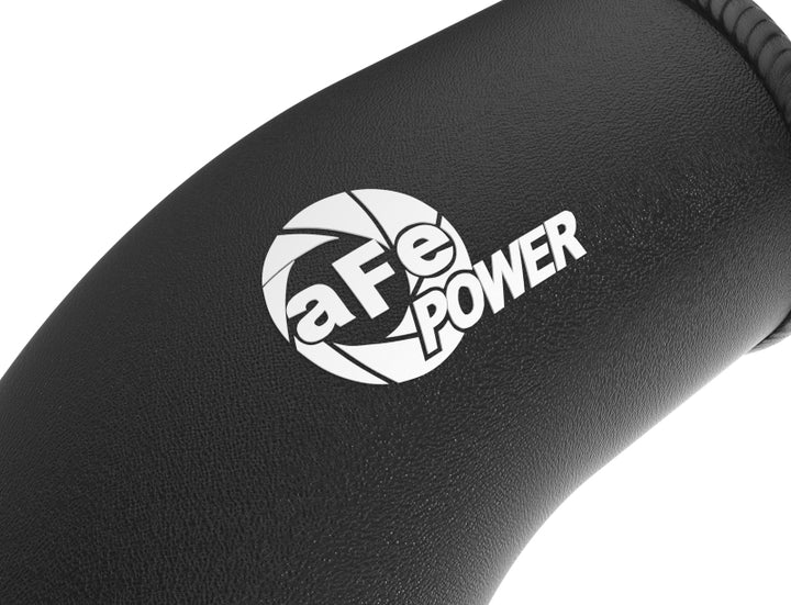 aFe 2024+ Toyota Tacoma BladeRunner  2.5in & 3in Aluminum Hot & Cold Charge Pipe Kit - Black - Bull Strap