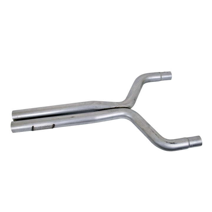 BBK 10-15 Camaro LS3 High Flow After Cat X Pipe - 2-3/4 - Bull Strap