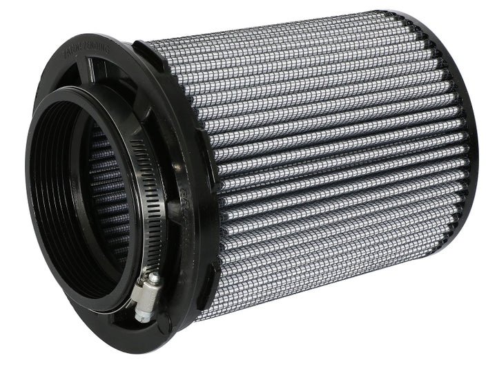 aFe MagnumFLOW Pro DRY S Universal Air Filter 4in F x 6in B (mt2) x 5.5in T (Inv) x 7.5in H - Bull Strap
