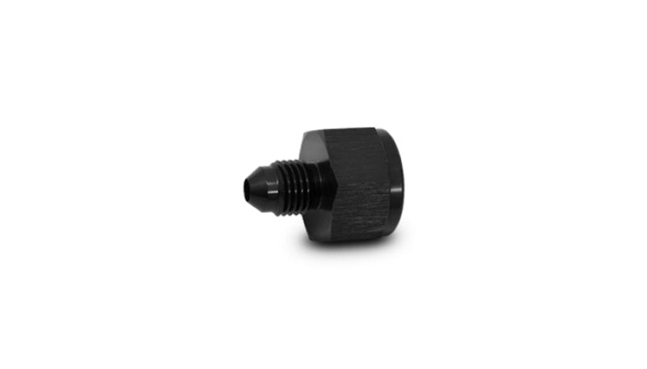 Vibrant -8AN Female to -4AN Male Reducer Adapter - Bull Strap