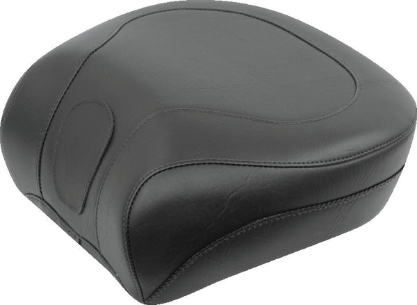 Mustang 00-15 Harley Softail Standard Rear Tire Wide Touring Recessed Passenger Seat - Black - Bull Strap
