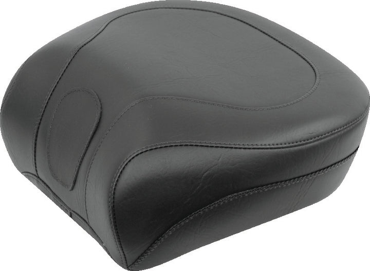 Mustang 00-15 Harley Softail Standard Rear Tire Wide Touring Recessed Passenger Seat - Black - Bull Strap