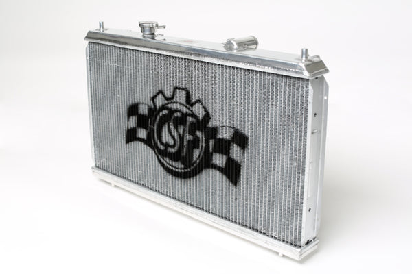 CSF 92-00 Honda Civic w/K-Swap V3 Radiator - Bull Strap