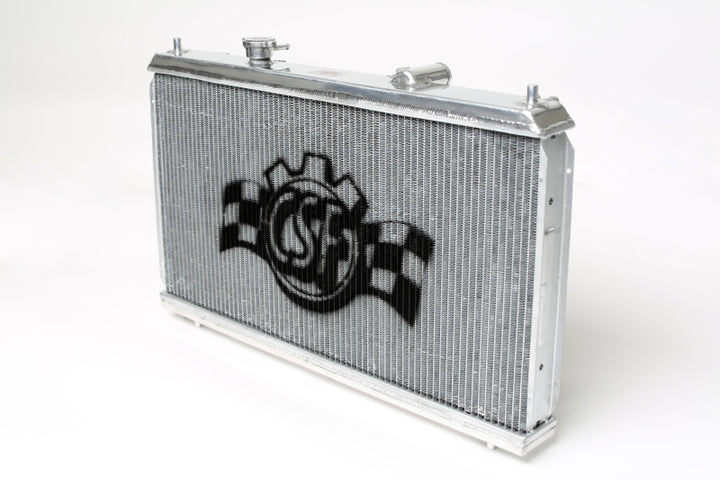 CSF 92-00 Honda Civic w/K-Swap V3 Radiator - Bull Strap