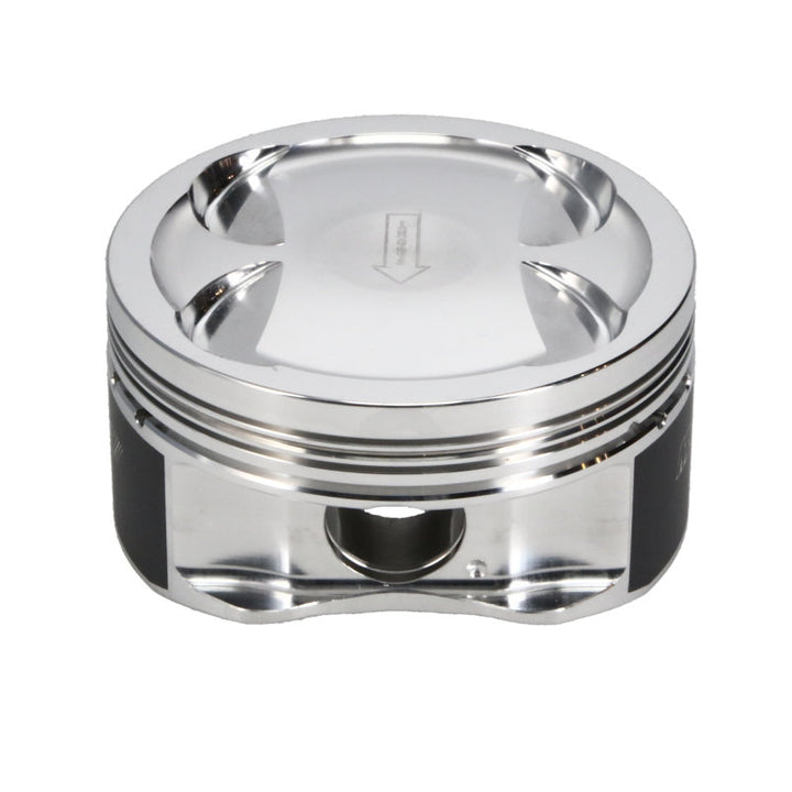 Manley 04+ Subaru WRX STi (EJ257) STD Stroke 99.5mm STD Bore 9.8:1 Dish Piston Set with Rings - Bull Strap