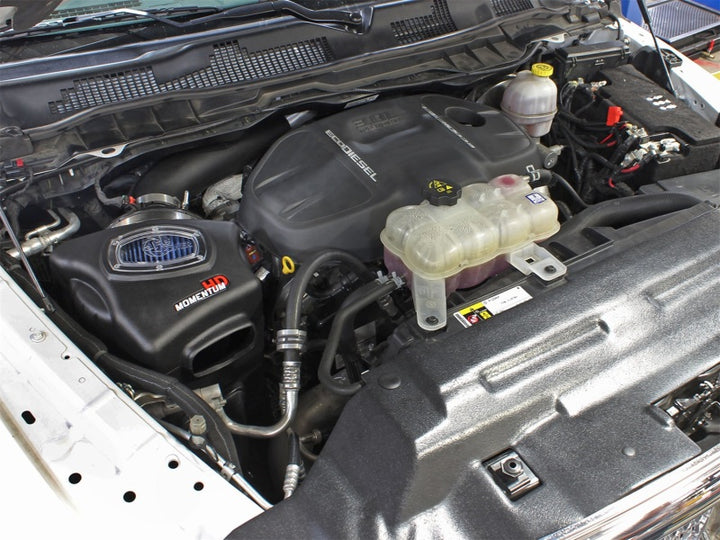 aFe Momentum HD AIS PRO 5R Intake 2014 RAM 1500 EcoDiesel V6-3.0L (td) - Bull Strap