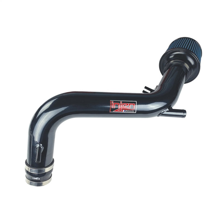 Injen 18-20 Hyundai Veloster L4-1.6L Turbo Black Short Ram Cold Air Intake System - Bull Strap