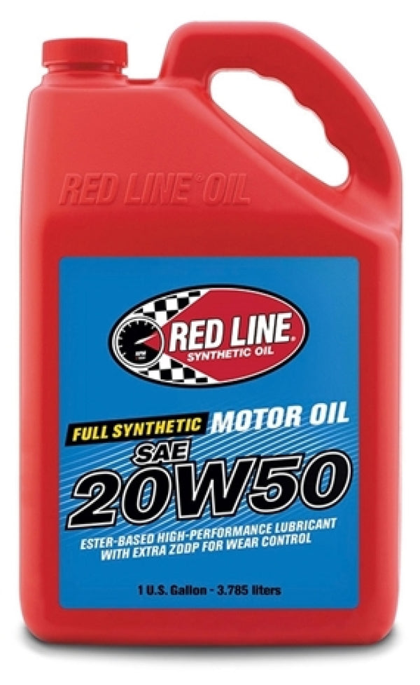 Red Line 20W50 Motor Oil - Gallon - Bull Strap