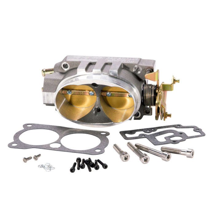 BBK 92-93 GM LT1 5.7 Twin 58mm Throttle Body BBK Power Plus Series - Bull Strap