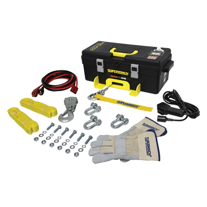 Superwinch 4000 LBS 12V DC 3/16in x 50ft Steel Rope Winch2Go Steel Rope - Bull Strap