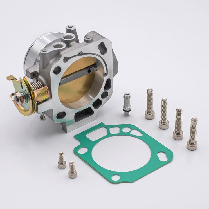 BLOX Racing K-Series Tuner Series 72mm Cast Aluminum Throttle Body - Bull Strap