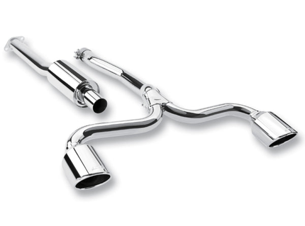 Borla 08-14 Mitsubishi EVO X Catback Exhaust - Bull Strap