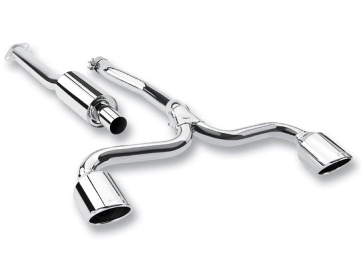 Borla 08-14 Mitsubishi EVO X Catback Exhaust - Bull Strap