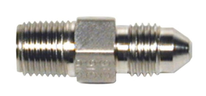 Wilwood Inlet Fitting - 1/8-27 NPT to -3 (Straight) - Bull Strap