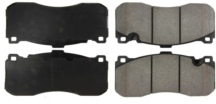 StopTech Performance 08-09 BMW 128i/135i Coupe Front Brake Pads - Bull Strap